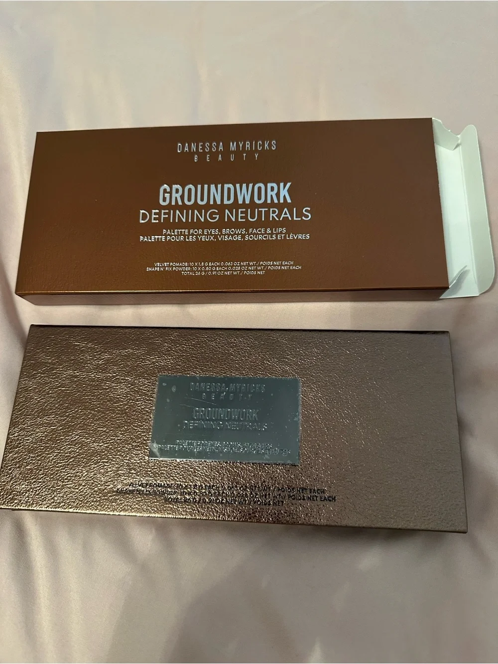 Danessa Myricks Beauty Groundwork Defining Neutrals Palette - Metallic Brown